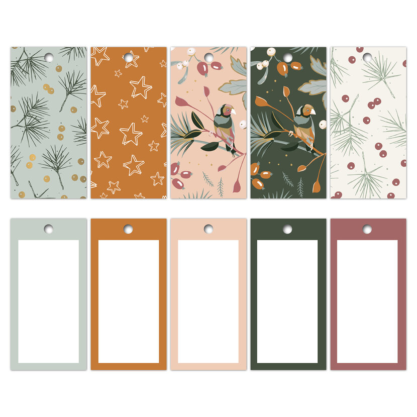 Cadeaulabel set | Kerstmis