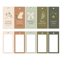 Stickervel  | Cadeaulabel set | Xmas Wishes