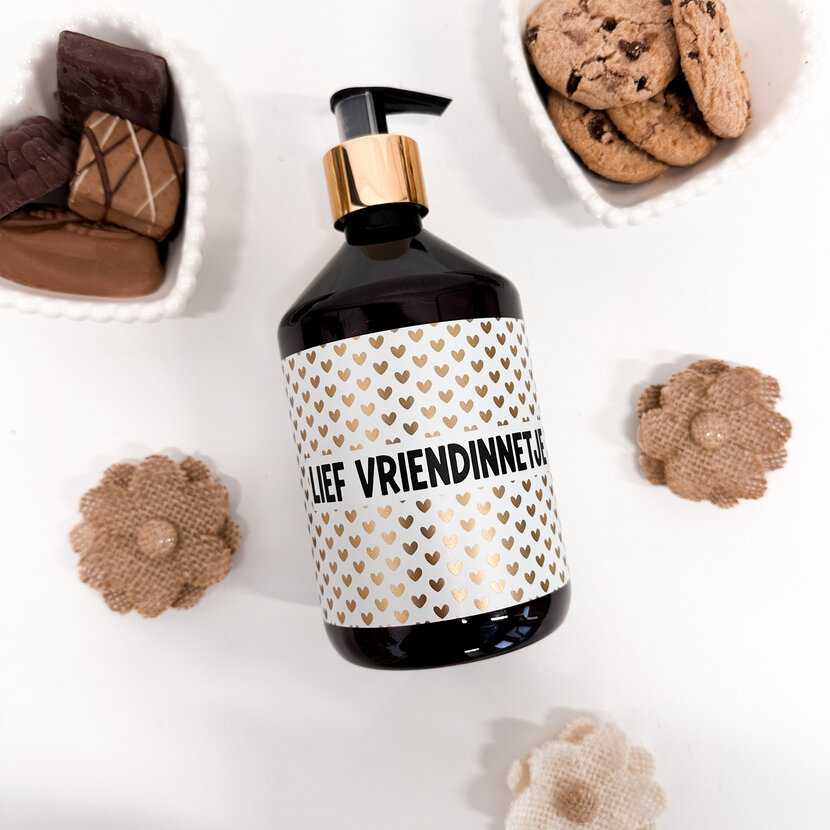 Luxe handzeep | Lief vriendinnetje | Goud