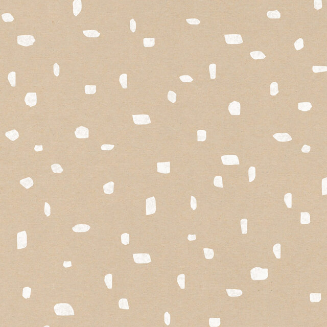 Rol inpakpapier | Dots Kraft | 3 meter
