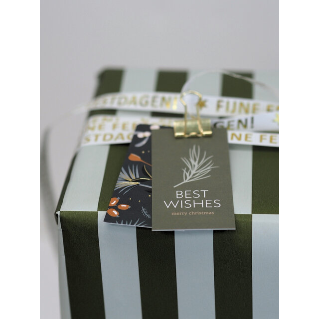 Stickervel  | Cadeaulabel set | Xmas Wishes