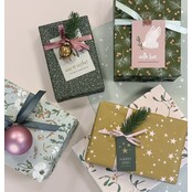 Rol inpakpapier | Christmas Decorate Groen | 3 meter