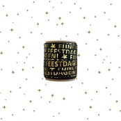 Mini klosje lint  | Fijne feestdagen | 10 meter Mini klosje lint  | Fijne feestdagen | 10 meter