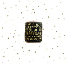 Mini klosje lint  | Fijne feestdagen | 10 meter