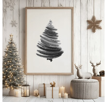 Poster | Kerstboom | Exclusief lijst | Diverse formaten