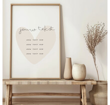 Poster | Op maat  | Exclusief lijst | Diverse formaten