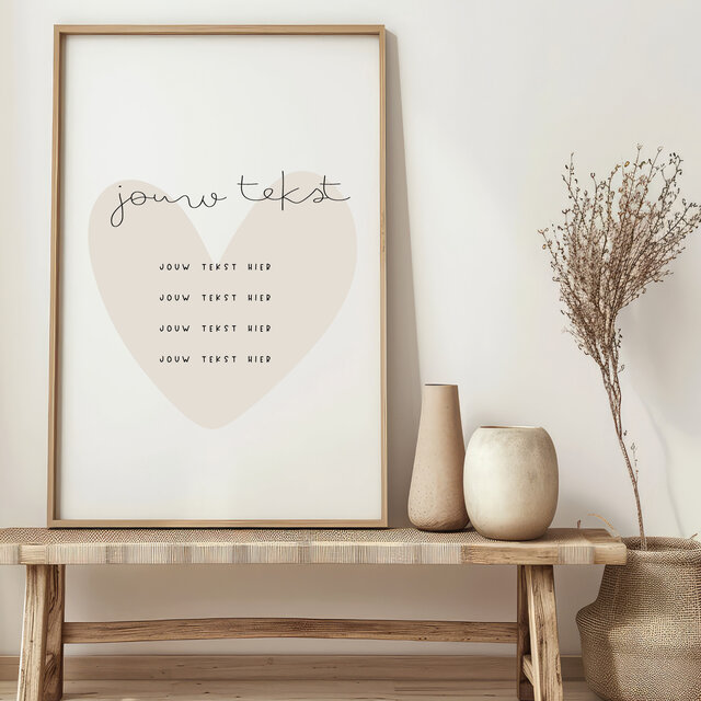 Poster | Op maat  | Exclusief lijst | Diverse formaten