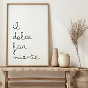 Poster | Il Dolce | Exclusief lijst | Diverse formaten