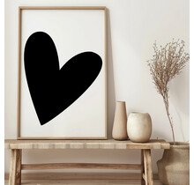 Poster | Schuin hart | Exclusief lijst | Diverse formaten