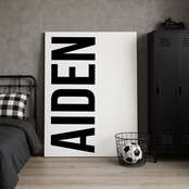 Poster | Met naam | Exclusief lijst | Diverse formaten