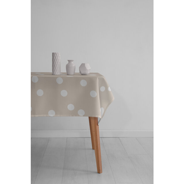 Tafelkleed | Retro Dots Beige