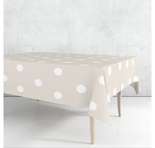 Tafelkleed | Retro Dots Beige