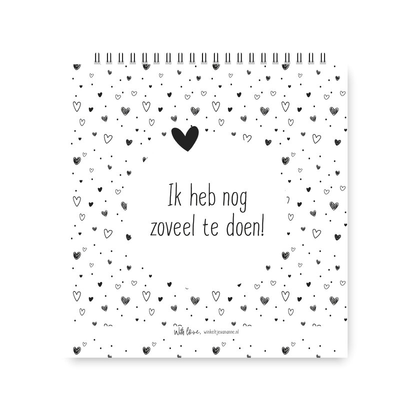 To do boekje | Ik heb nog zoveel te doen...