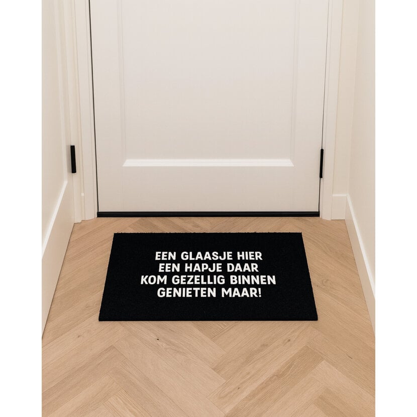 Deurmat | Kom gezellig binnen | Schoonloopmat | Mat