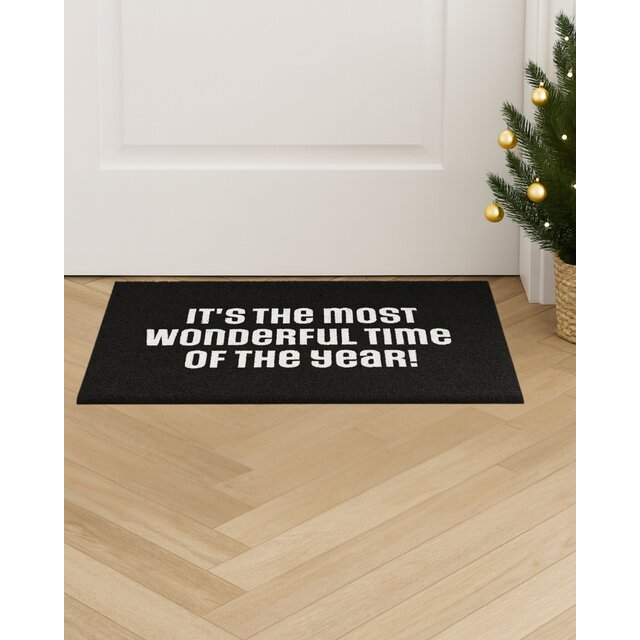 Deurmat | Most wonderful time | Schoonloopmat | Mat
