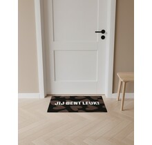 Deurmat | Jij bent leuk | Schoonloopmat | Mat