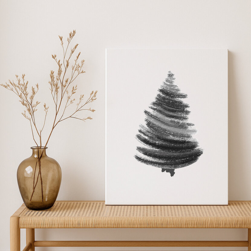 Op maat gemaakt Canvas | Kerstboom |  Diverse formaten
