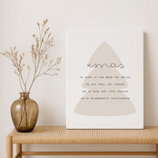 Op maat gemaakt Canvas | Kerstwens |  Diverse formaten