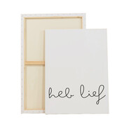 Op maat gemaakt Canvas | Heb lief |  Diverse formaten