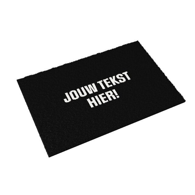 Deurmat | Met jouw tekst | Schoonloopmat | Mat