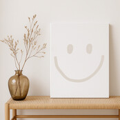 Op maat gemaakt Canvas | Smile Beige |  Diverse formaten