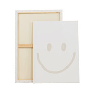 Op maat gemaakt Canvas | Smile Beige |  Diverse formaten