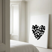 Op maat gemaakt Canvas | Inked Heart |  Diverse formaten