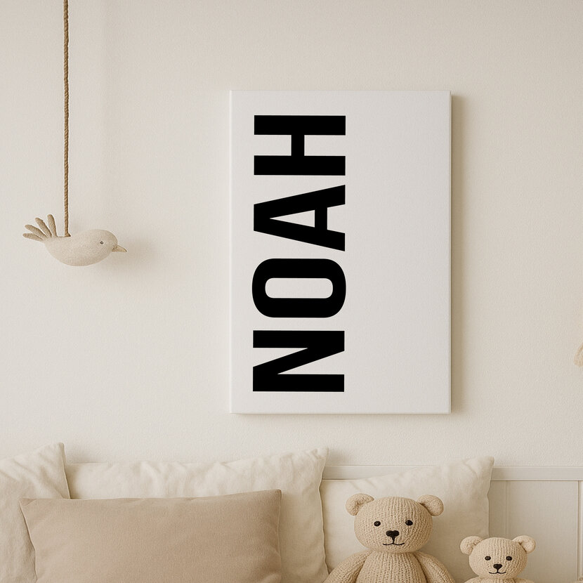 Op maat gemaakt Canvas |  Naam |  Diverse formaten