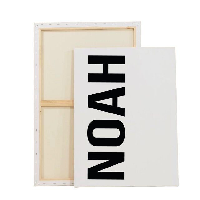 Op maat gemaakt Canvas |  Naam |  Diverse formaten