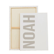 Op maat gemaakt Canvas |  Naam Taupe Grey  |  Diverse formaten
