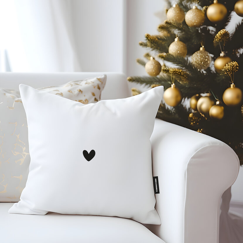 Kussen | Mini hartje | 45 x 45 CM