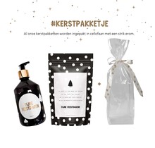 Kerstpakket | Handzeep en snoepjes | In cellofaan