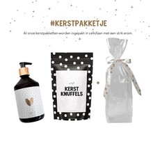 Kerstpakket | Handzeep en snoepjes | In cellofaan