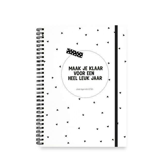 Agenda 2026 | Horizontale schrijfrichting | LICHT BESCHADIGD