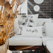 Buitenkussen | 50 x 30 CM | Lievelingsplekje