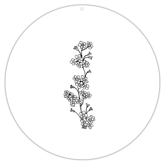 Muurcirkel | Bloementak