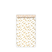 Kadozakjes | Hartjes Goud Zand | Per 5 stuks