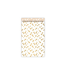 Kadozakjes | Hartjes Goud Zand | Per 5 stuks