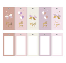 Cadeaulabel set | Pastel Hearts