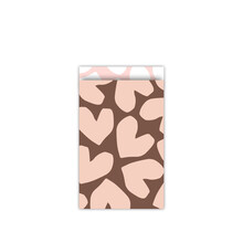 Kadozakjes | Nude Big Hearts | Per 5 stuks
