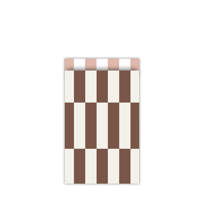 Kadozakjes | Brown Blocks | Per 5 stuks