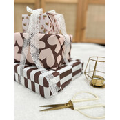 Rol inpakpapier | Big Hears Nude | 3 meter