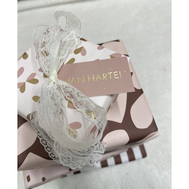 Rol inpakpapier | Double Hearts | 3 meter