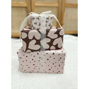 Rol inpakpapier | Flocks Bruin | 3 meter