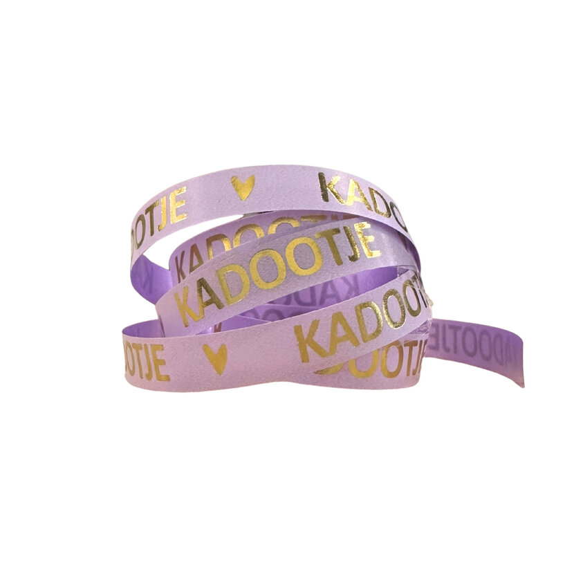 Lint | Kadootje | Lila | 5 meter