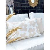 Buitenkussen | XXL | 60 x 40 CM | Nude flowers