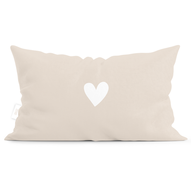 Buitenkussen | XXL | 60 x 40 CM | Nude Hearts