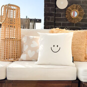 Buitenkussen | XXL | 60 x 40 CM | Nude Hearts