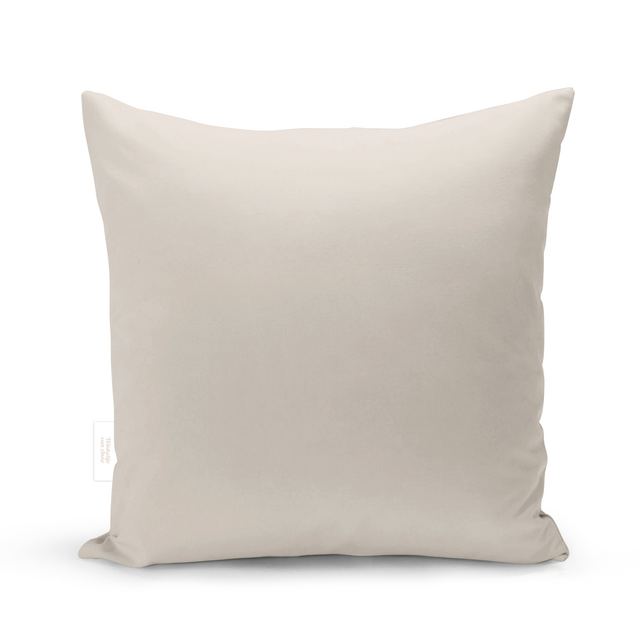 Buitenkussen | SUPERSIZE | 60 x 60 CM | Hearts Beige