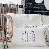 Buitenkussen | 50 x 30 CM | Bloom/hartje